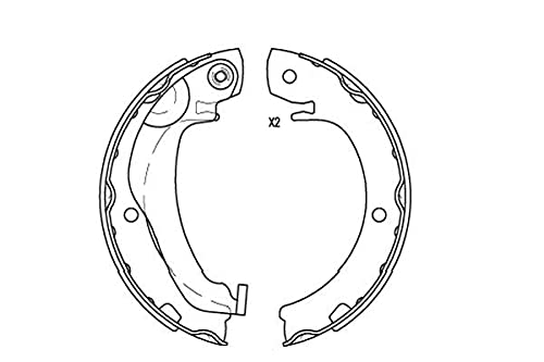 KAVOPARTS BS-9956 Bremsbacken und Zubehör von KAVOPARTS