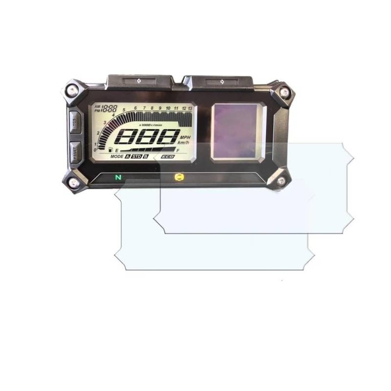 Für XT1200Z Super Tenere XT-1200Z 1200ZE XT1200ZE Motorradzubehör Cluster Scratch Protection Film Screen Protector von KAVSY