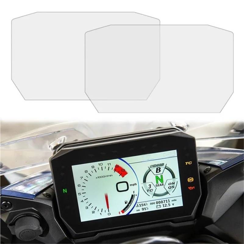 KAVSY 2 Teile/satz Motorrad Dashboard Screen Protector Instrument Schutz Film Für Suzuki GSXS1000GT Ninja H2 SX 2022-2023 von KAVSY