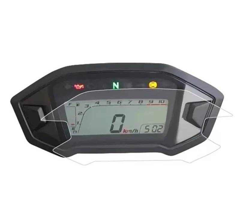 KAVSY Für CB300F/CB 300 CBR500R/CBR 500R 500F 500X R/F/X Motorrad Cluster Scratch Cluster Display Schutz Film Schutz(2pcs) von KAVSY