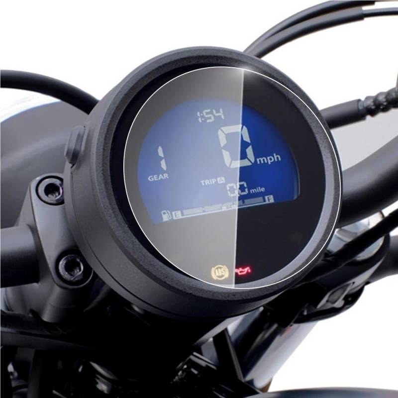 KAVSY Für CL500 2023 + Dashboard Screen Protector Film CL 500 Zubehör Instrument Display-schutzfolie TPU(4pcs) von KAVSY