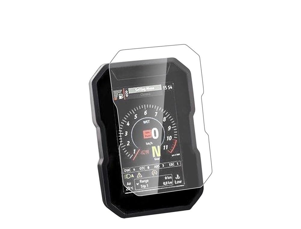 KAVSY Für DESERTX Desert X 2022 2023 2024 Motorrad Instrument Cluster Kratzschutz Film Dashboard Screen Protector(2pcs) von KAVSY