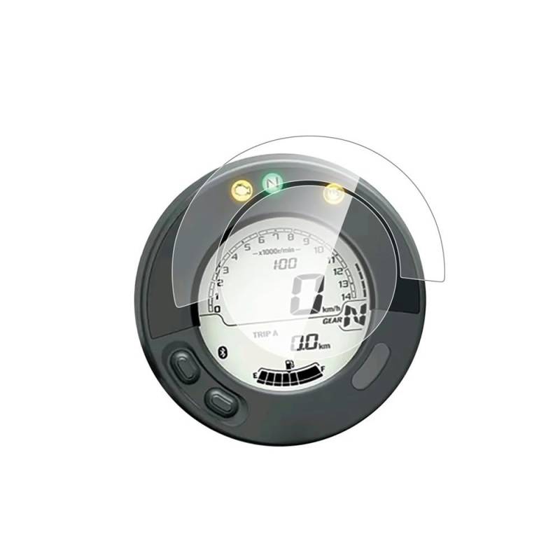 KAVSY Für Den Eliminator 450 500 Motorrad Tachometer Tachometer Scratch Cluster Dashboard -Schutzinstrument Film(4 pcs) von KAVSY
