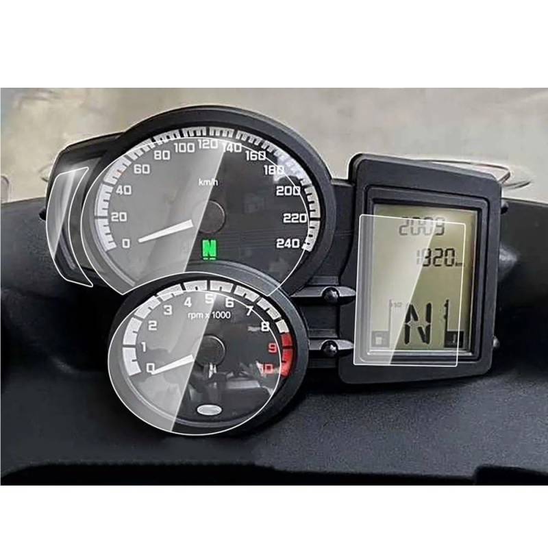 KAVSY Für F650GS F700GS F800GS F800 GS Adventure Motorcycle Cluster Scratch Protection Film Instrument Tachometer Leinwand Aufkleber von KAVSY