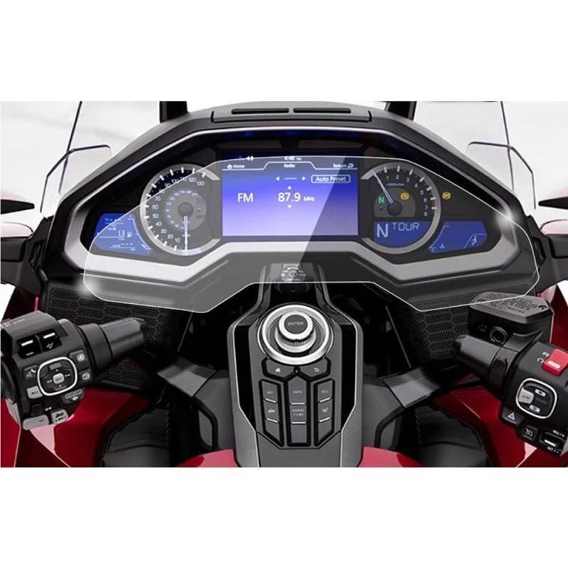 KAVSY Für Goldwing GL1800 2018-2021 Accessoires Meter Motorcycle Cluster Scratch Protection Film Screen Protector von KAVSY