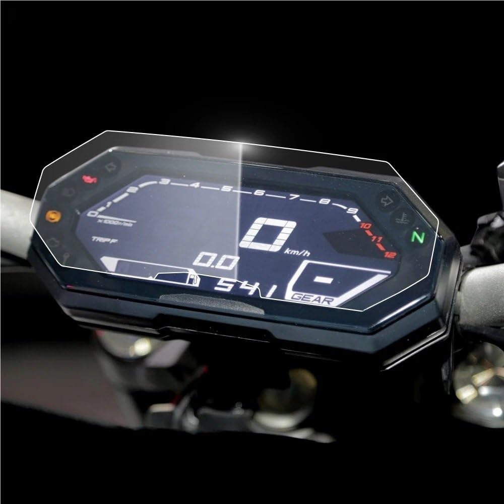 KAVSY Für MT-07 MT07 FZ-07 FZ07 MT FZ 07 2021 2022 Motorrad Scratch Cluster Screen Dashboard Schutz Instrument Film von KAVSY