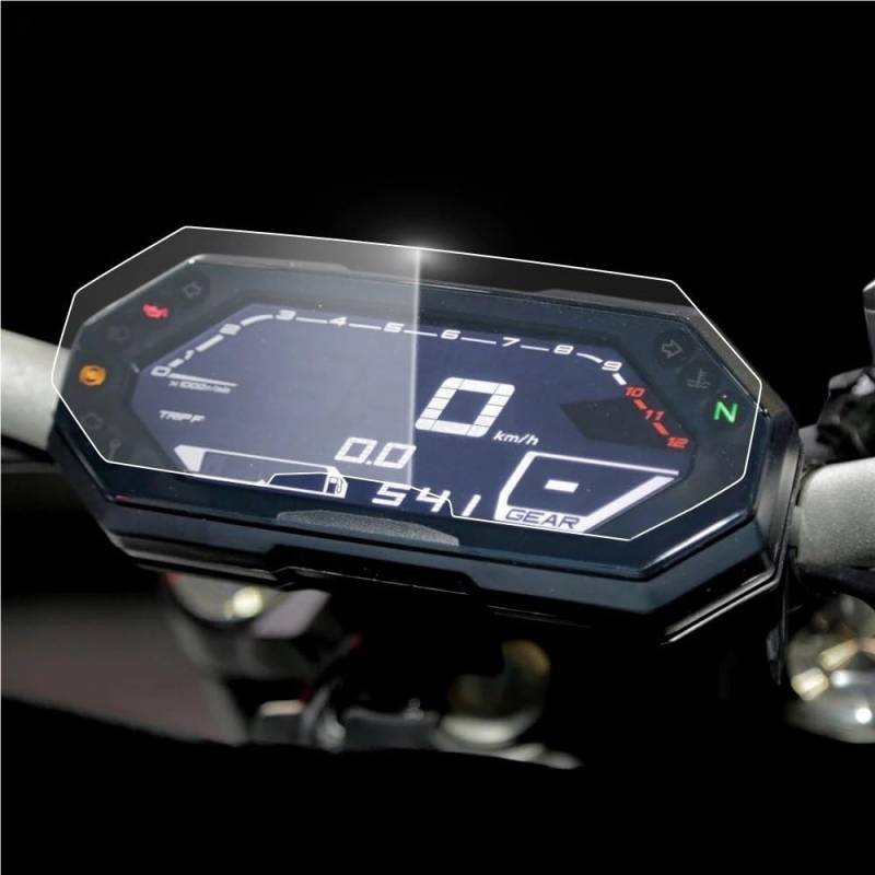 KAVSY Für MT-07 MT07 FZ-07 FZ07 MT FZ 07 2021 2022 Motorrad Scratch Cluster Screen Dashboard Schutz Instrument Film von KAVSY