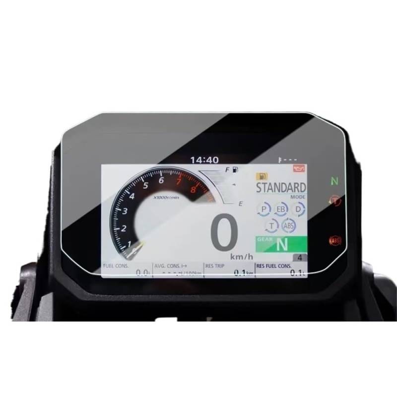 KAVSY Für MT 07 Mt07 Dashboard Screen Protector MT-07 TPU Instrument Film Mt07 2024 Motorrad Zubehör(1pcs) von KAVSY