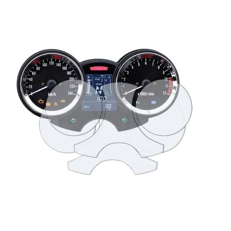 KAVSY Für Z900RS 2019 2018 Motorradcluster Scratch Protection Film Screen Protector Instrument Dashboard von KAVSY