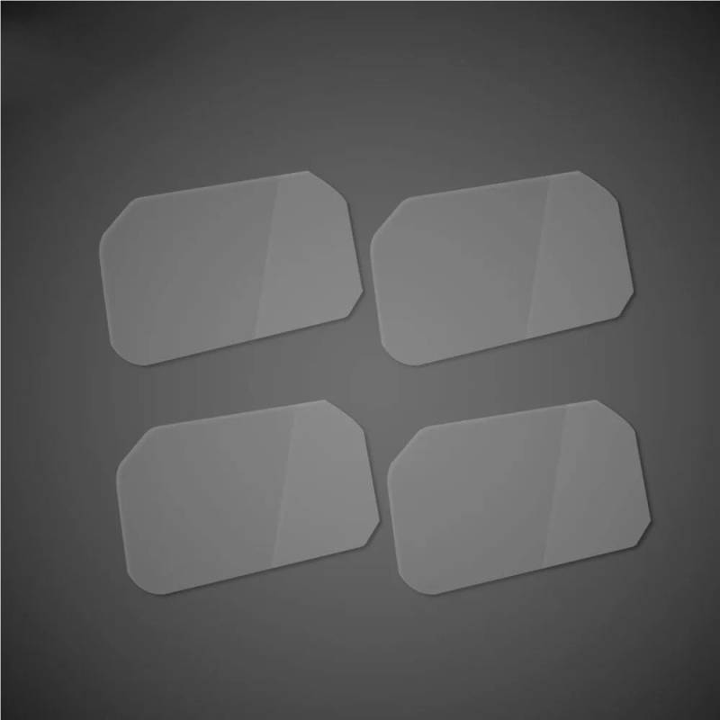 KAVSY Gehärtetes Glas-Kratzer-Cluster-Bildschirm-Armaturenbrett-Film Für R1200 R1250GS Abenteuer C400X F900R/XR M1000RR S1000RR F850GS 19-24(4PCS) von KAVSY