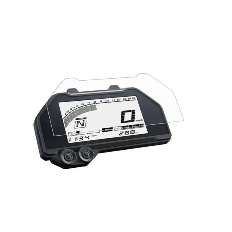 KAVSY MT03 Cluster Bildschirm Kratzschutz Film Tacho Dashboard Schutz Abdeckung Für MT-03 MT-25 R3 R25 2019-2023 2022(2PCS) von KAVSY