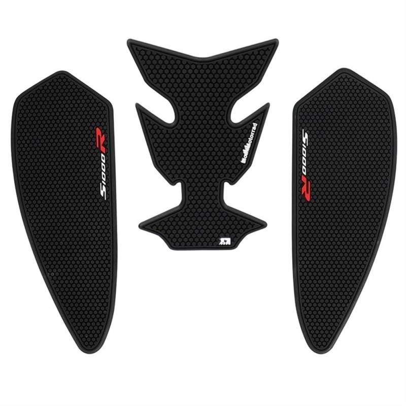 Motorrad-Tankaufkleber Motorrad Tankpad Traction Grip Knieschutz für B&MW S1000R 2019-2022 (Color : 2) von KAVSY