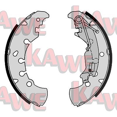 Kawe Bremsbackensatz [Hersteller-Nr. 09260] für Fiat, Lancia, Opel von KAWE