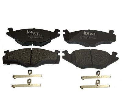 Kawe Bremsbelagsatz, Scheibenbremse [Hersteller-Nr. 810004] für Alfa Romeo, Seat, VW von KAWE
