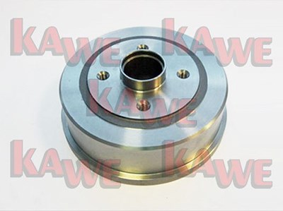 Kawe 1x Bremstrommel [Hersteller-Nr. 7D0601] für Opel, Vauxhall von KAWE
