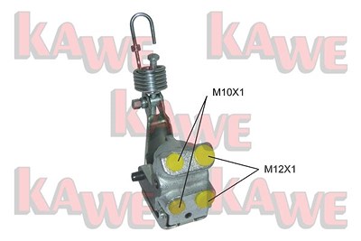 Kawe Bremskraftregler [Hersteller-Nr. P9971] für Peugeot von KAWE