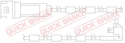 Kawe Warnkontaktsatz, Bremsbelagverschleiß [Hersteller-Nr. WS0125A] für Opel von KAWE