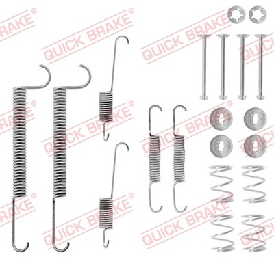 Kawe Zubehörsatz, Bremsbacken [Hersteller-Nr. 105-0630] für Opel von KAWE
