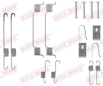 Kawe Zubehörsatz, Bremsbacken [Hersteller-Nr. 105-0700] für Mazda von KAWE