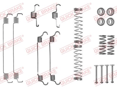 Kawe Zubehörsatz, Bremsbacken [Hersteller-Nr. 105-0835] für Citroën, Ds, Opel, Peugeot von KAWE