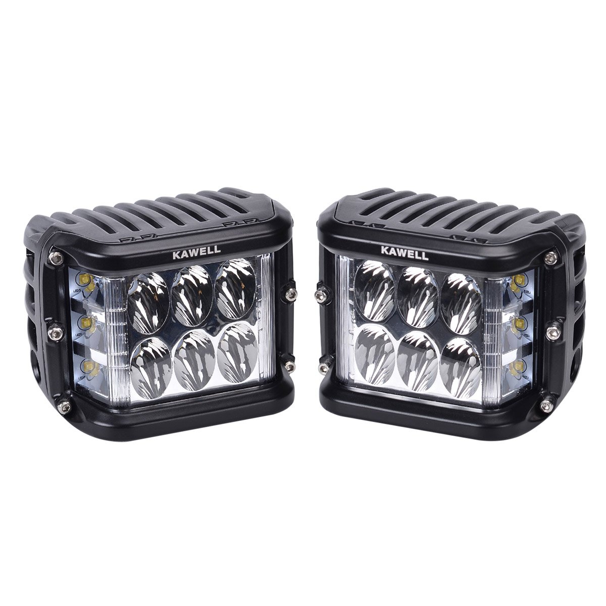 KAWELL Dual Side Shooter Led Cube 45W führte Arbeitslicht Off Road Led Nebel Arbeitslampe Bright für SUV Truck Car und mehr von KAWELL