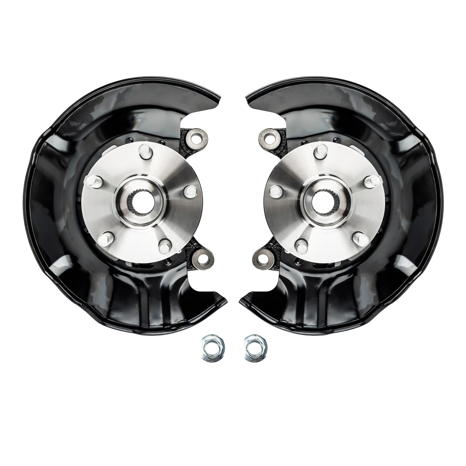 KAX Lenkknöchel und Radlager-Nabenmontage, 2 Stück, Beifahrerseite und Fahrerseite, kompatibel mit Corolla 2.4L, ersetzt 698-381 698-380 von KAX