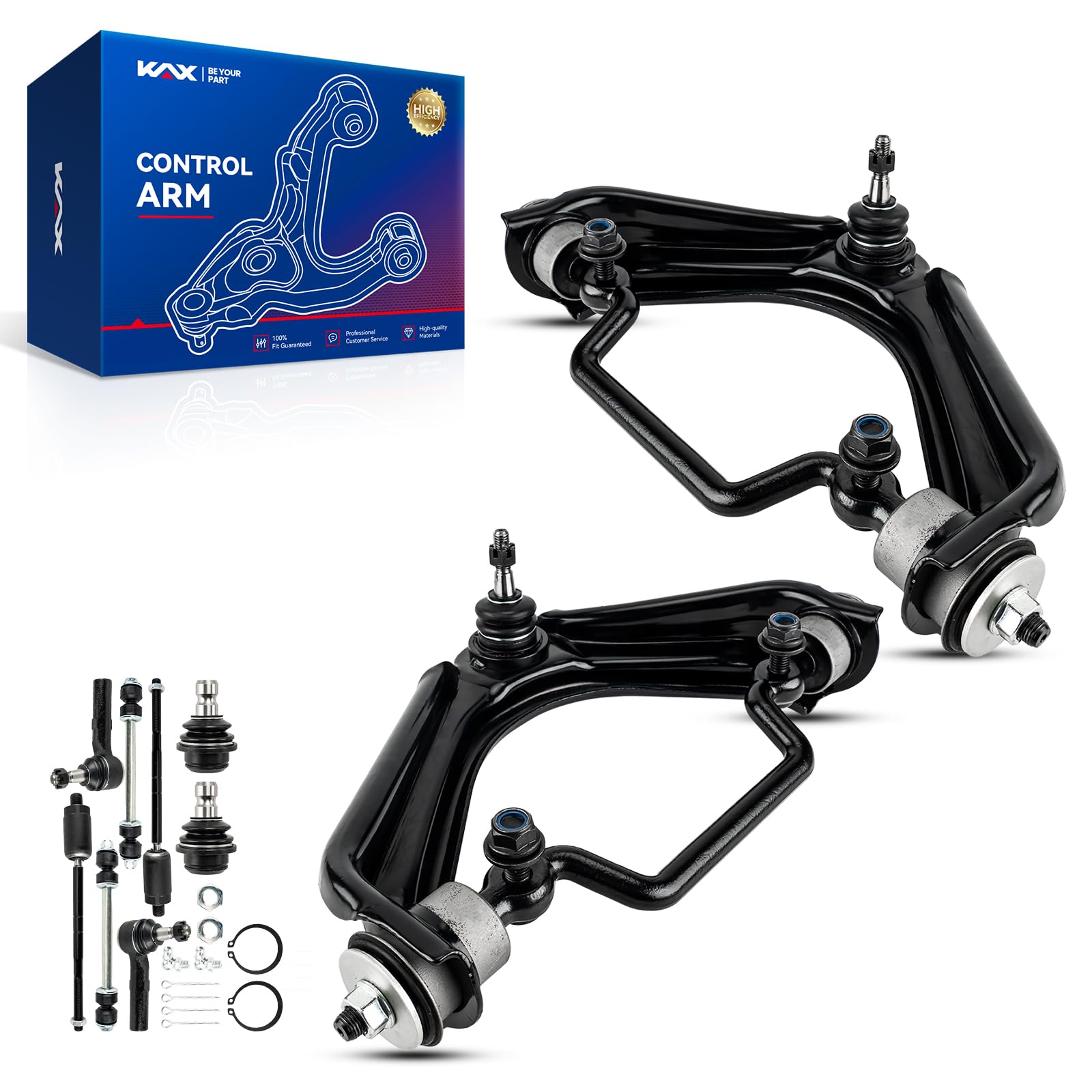 KAX Querlenker vorne oben mit Kugelgelenk für F-o-rd Explorer & Mercury Mountaineer 2002-2005, für Lin-coln Aviator 2003-2005 Aufhängungs-Kit K620224 K620225, 10 Stück KAX Querlenker vorne oben mit Kugelgelenk für F-o-rd Explorer & Mercury Mountaineer 2002-2005, für Lin-coln Aviator 2003-2005 Aufhängungs-Kit K620224 K620225, 10 Stück von KAX