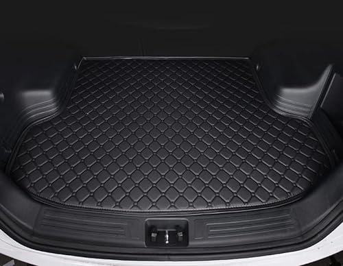 Passgenaue Kofferraummatte aus Leder für Mercedes-Benz EQE 2022-2024, Staubdicht Kofferraummatten, Waterproof Kofferraum Schutzmatten, Kofferraumwanne Antirutschmatte von KAXUE