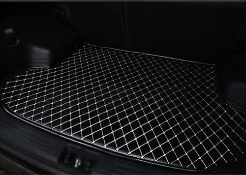 Passgenaue Kofferraummatte aus Leder für Mercedes-Benz EQE 2022-2024, Staubdicht Kofferraummatten, Waterproof Kofferraum Schutzmatten, Kofferraumwanne Antirutschmatte von KAXUE