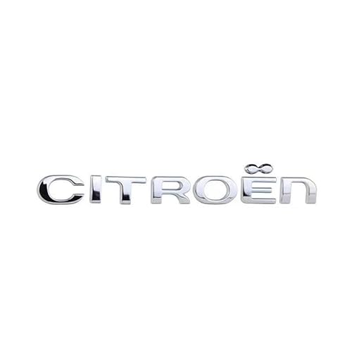 Auto-Logo für Citroen C3 Aircross, Hohe Qualität Zink Legierungen Auto-Logo Abzeichen Auto-Logo Abnehmbarer Aufkleber Auto-Innenraum-Zubehör von KAYEF