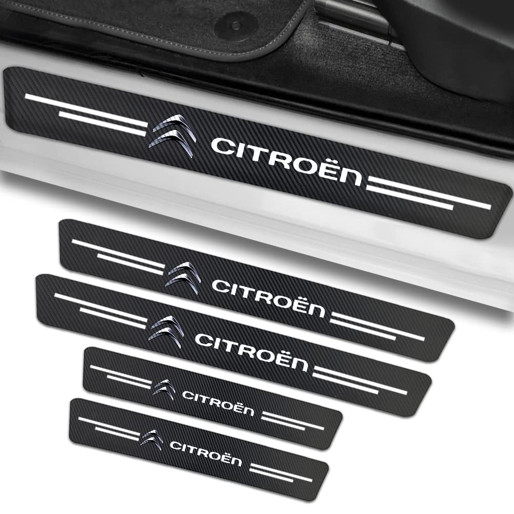 4PCS Autotürschwellenschutz für Citroen Berlingo, Türseitenkantenschutz aus Kohlefaser, Autotürkantenschutz Türeinstiegsschutzaufkleber 4PCS Autotürschwellenschutz für Citroen Berlingo, Türseitenkantenschutz aus Kohlefaser, Autotürkantenschutz Türeinstiegsschutzaufkleber von KAddu