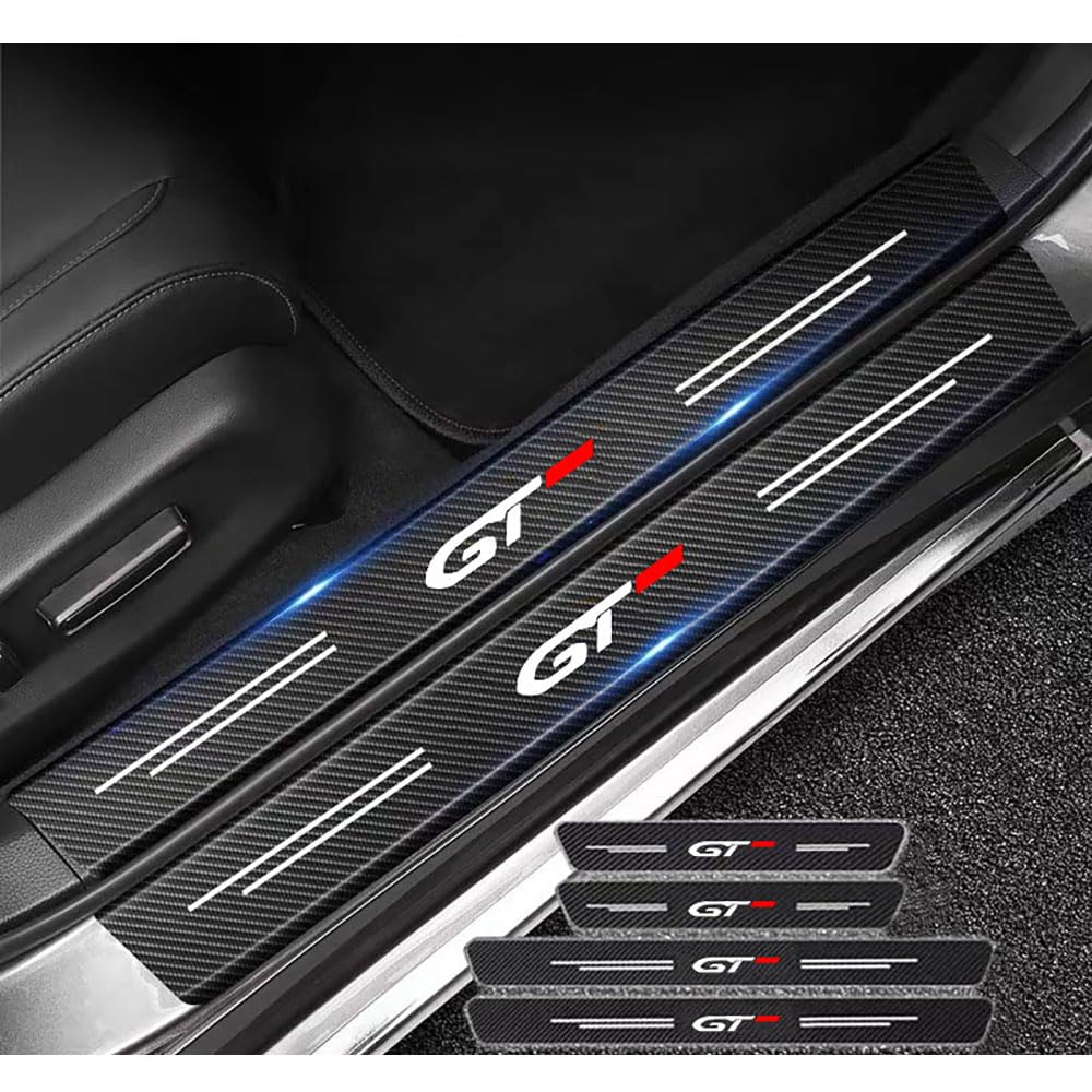 KAnduo 4pcs Auto Kohlefaser Einstiegsleisten Türschweller Schutzfolie kompatibel mit für Peugeot gt GTI gtline 508 5008 3008 208 2008 308 KAnduo 4pcs Auto Kohlefaser Einstiegsleisten Türschweller Schutzfolie kompatibel mit für Peugeot gt GTI gtline 508 5008 3008 208 2008 308 von KAnduo