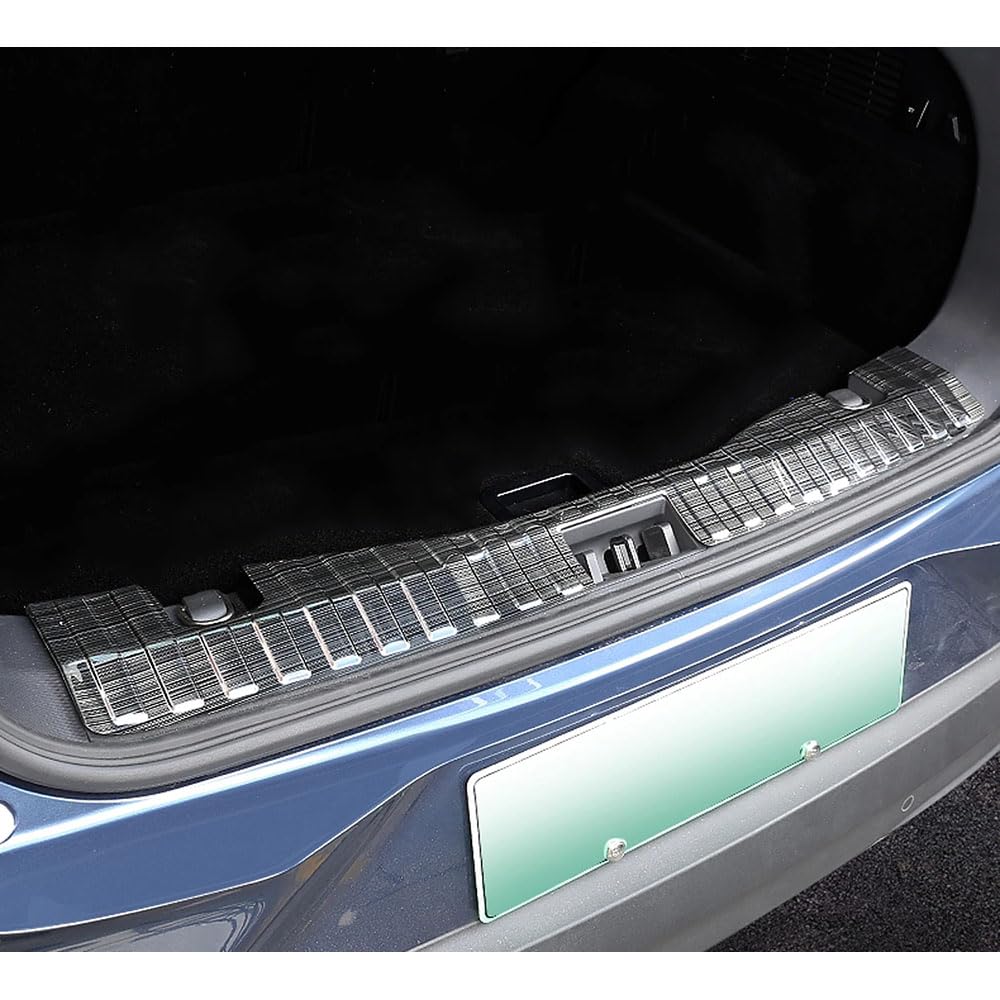 KAnduo kompatibel mit Auto Edelstahl Stoßstangenschutz für Ford Mustang Mach-E 2021 2022 2023,B von KAnduo