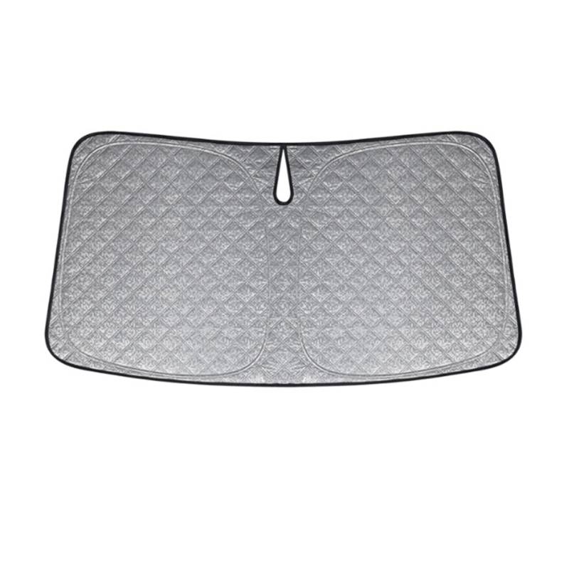 Auto Frontscheibe Innen Sonnenschutz für Opel Vectra C 2002-2008, Windschutzscheibe Sonnenblende Vorne Faltbare Frontscheibenabdeckung UV-Schutz Autozubehör von KBDDM