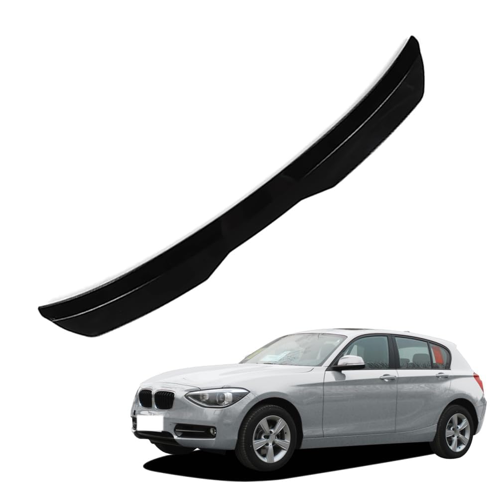 Auto Heckspoiler Spoiler für BMW 1 Series E81 E87 2005-2009 2010 2011 118i 120i, ABS Auto HeckflüGel Dekoration Spoiler FlüGel, Roof Rear Spoiler Lip Attachments Accessories,A Black Auto Heckspoiler Spoiler für BMW 1 Series E81 E87 2005-2009 2010 2011 118i 120i, ABS Auto HeckflüGel Dekoration Spoiler FlüGel, Roof Rear Spoiler Lip Attachments Accessories,A Black von KBDDM