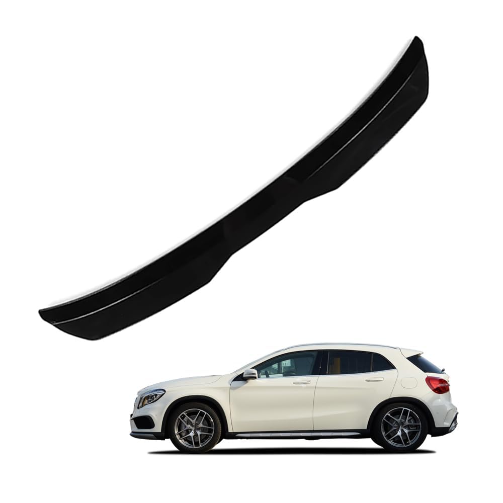 Auto Heckspoiler Spoiler für Benz A-Klasse W176 A45 Amg 2013-2018 2014 2015 2016, ABS Auto HeckflüGel Dekoration Spoiler FlüGel, Roof Rear Spoiler Lip Attachments Accessories,A Black Auto Heckspoiler Spoiler für Benz A-Klasse W176 A45 Amg 2013-2018 2014 2015 2016, ABS Auto HeckflüGel Dekoration Spoiler FlüGel, Roof Rear Spoiler Lip Attachments Accessories,A Black von KBDDM