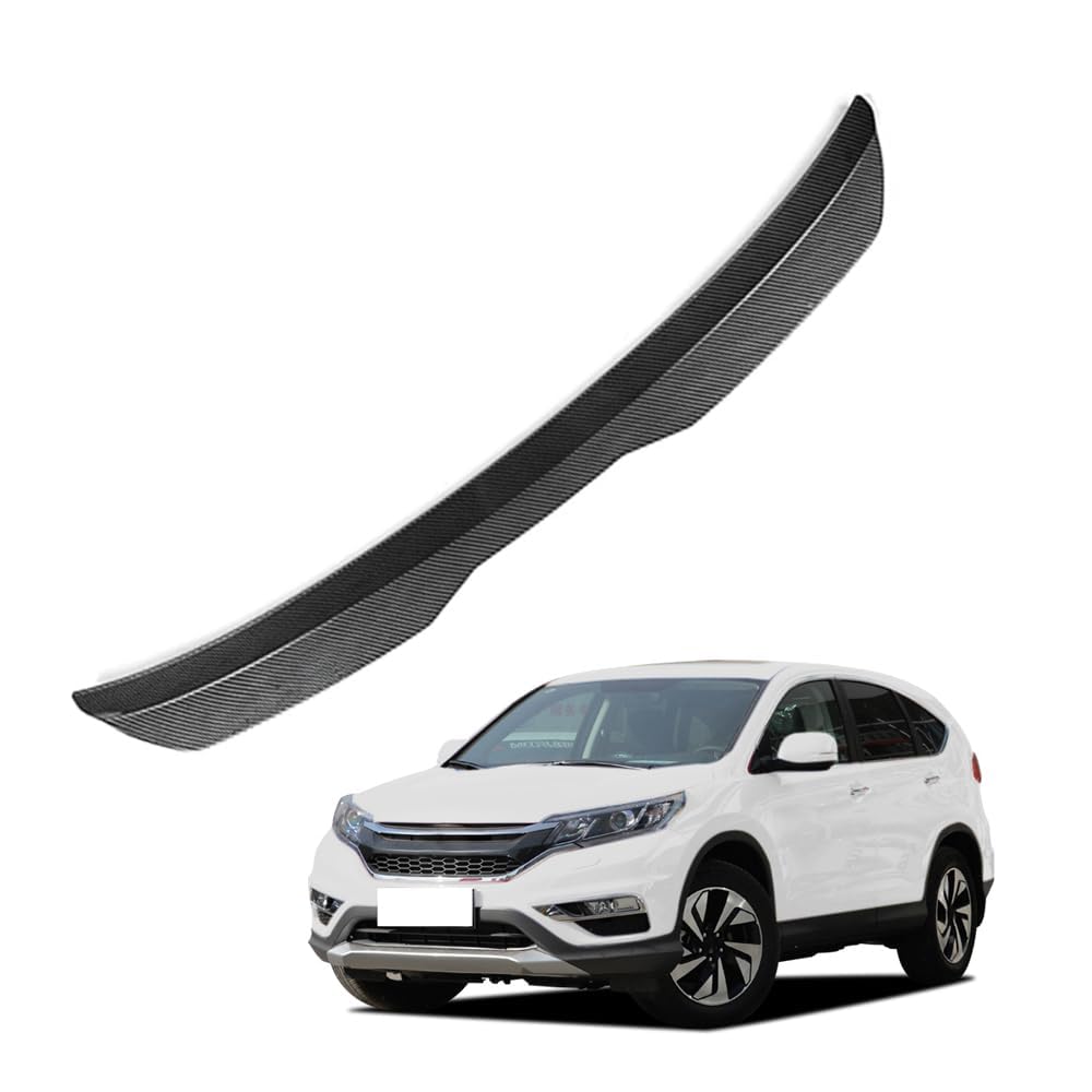 Auto Heckspoiler Spoiler für CR-V 2012 2013 2014 2015 2016, ABS Auto HeckflüGel Dekoration Spoiler FlüGel, Roof Rear Spoiler Lip Attachments Accessories,B Carbon Fiber Auto Heckspoiler Spoiler für CR-V 2012 2013 2014 2015 2016, ABS Auto HeckflüGel Dekoration Spoiler FlüGel, Roof Rear Spoiler Lip Attachments Accessories,B Carbon Fiber von KBDDM