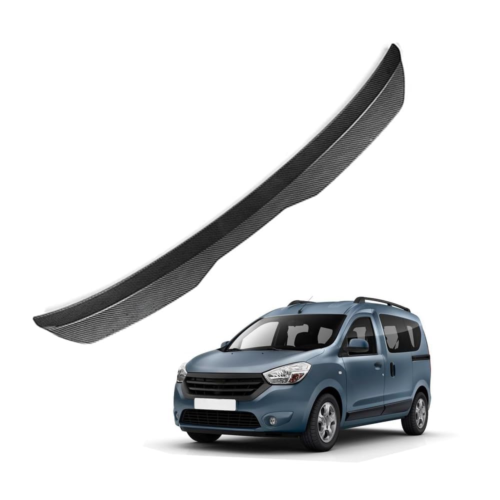 Auto Heckspoiler Spoiler für Dacia Dokker 2012 2013 2014-2025, ABS Auto HeckflüGel Dekoration Spoiler FlüGel, Roof Rear Spoiler Lip Attachments Accessories,B Carbon Fiber Auto Heckspoiler Spoiler für Dacia Dokker 2012 2013 2014-2025, ABS Auto HeckflüGel Dekoration Spoiler FlüGel, Roof Rear Spoiler Lip Attachments Accessories,B Carbon Fiber von KBDDM