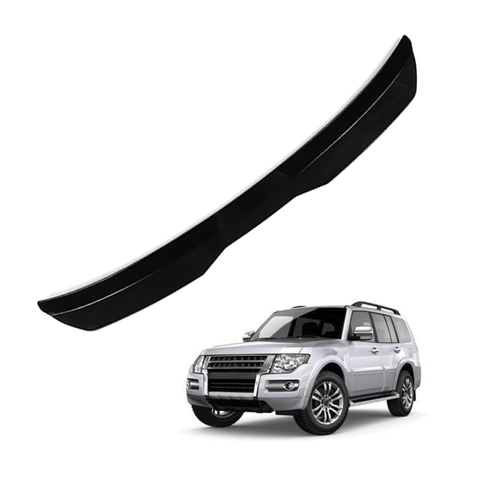 Auto Heckspoiler Spoiler für Mitsubishi Pajero 2016 2017 2018 2019 2020, ABS Auto HeckflüGel Dekoration Spoiler FlüGel, Roof Rear Spoiler Lip Attachments Accessories,A Black Auto Heckspoiler Spoiler für Mitsubishi Pajero 2016 2017 2018 2019 2020, ABS Auto HeckflüGel Dekoration Spoiler FlüGel, Roof Rear Spoiler Lip Attachments Accessories,A Black von KBDDM