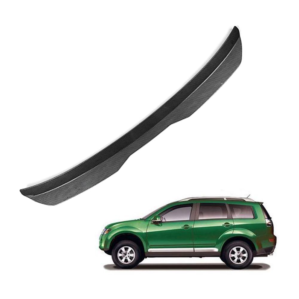 Auto Heckspoiler Spoiler für Mitsubishi Shogun 2016 2017 2018 2019 2020, ABS Auto HeckflüGel Dekoration Spoiler FlüGel, Roof Rear Spoiler Lip Attachments Accessories,B Carbon Fiber Auto Heckspoiler Spoiler für Mitsubishi Shogun 2016 2017 2018 2019 2020, ABS Auto HeckflüGel Dekoration Spoiler FlüGel, Roof Rear Spoiler Lip Attachments Accessories,B Carbon Fiber von KBDDM