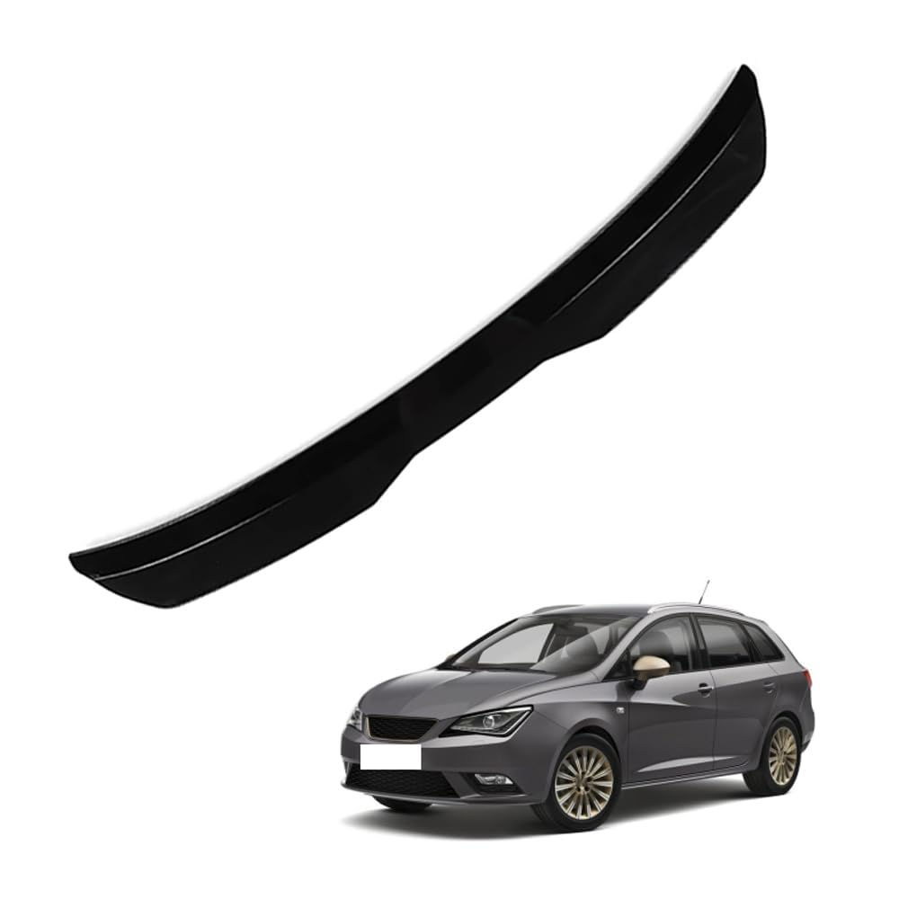 Auto Heckspoiler Spoiler für Seat Ibiza 6J 4/5 Doors 2008 2009 2010 2011-2015, ABS Auto HeckflüGel Dekoration Spoiler FlüGel, Roof Rear Spoiler Lip Attachments Accessories,A Black Auto Heckspoiler Spoiler für Seat Ibiza 6J 4/5 Doors 2008 2009 2010 2011-2015, ABS Auto HeckflüGel Dekoration Spoiler FlüGel, Roof Rear Spoiler Lip Attachments Accessories,A Black von KBDDM