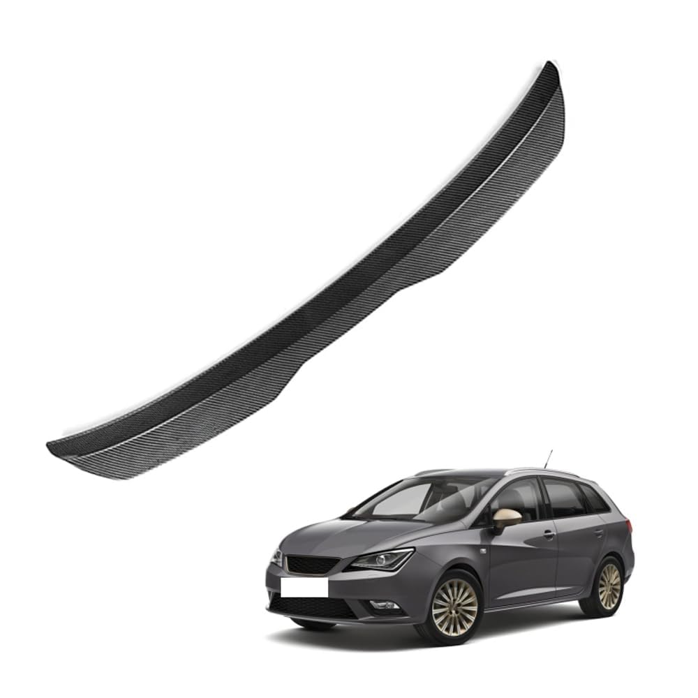 Auto Heckspoiler Spoiler für Seat Ibiza 6J 4/5 Doors 2008 2009 2010 2011-2015, ABS Auto HeckflüGel Dekoration Spoiler FlüGel, Roof Rear Spoiler Lip Attachments Accessories,B Carbon Fiber Auto Heckspoiler Spoiler für Seat Ibiza 6J 4/5 Doors 2008 2009 2010 2011-2015, ABS Auto HeckflüGel Dekoration Spoiler FlüGel, Roof Rear Spoiler Lip Attachments Accessories,B Carbon Fiber von KBDDM