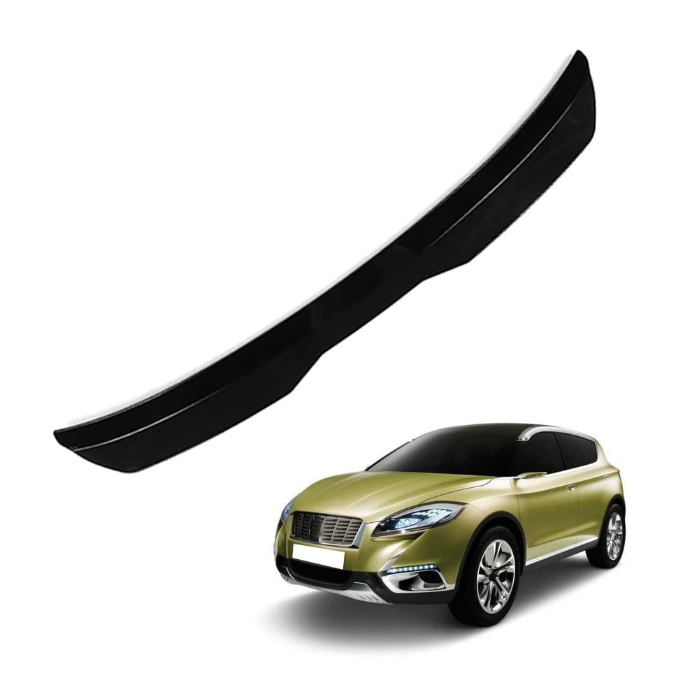Auto Heckspoiler Spoiler für Suzuki S-Cross 2014 2015 2016 2017 2018, ABS Auto HeckflüGel Dekoration Spoiler FlüGel, Roof Rear Spoiler Lip Attachments Accessories,A Black Auto Heckspoiler Spoiler für Suzuki S-Cross 2014 2015 2016 2017 2018, ABS Auto HeckflüGel Dekoration Spoiler FlüGel, Roof Rear Spoiler Lip Attachments Accessories,A Black von KBDDM