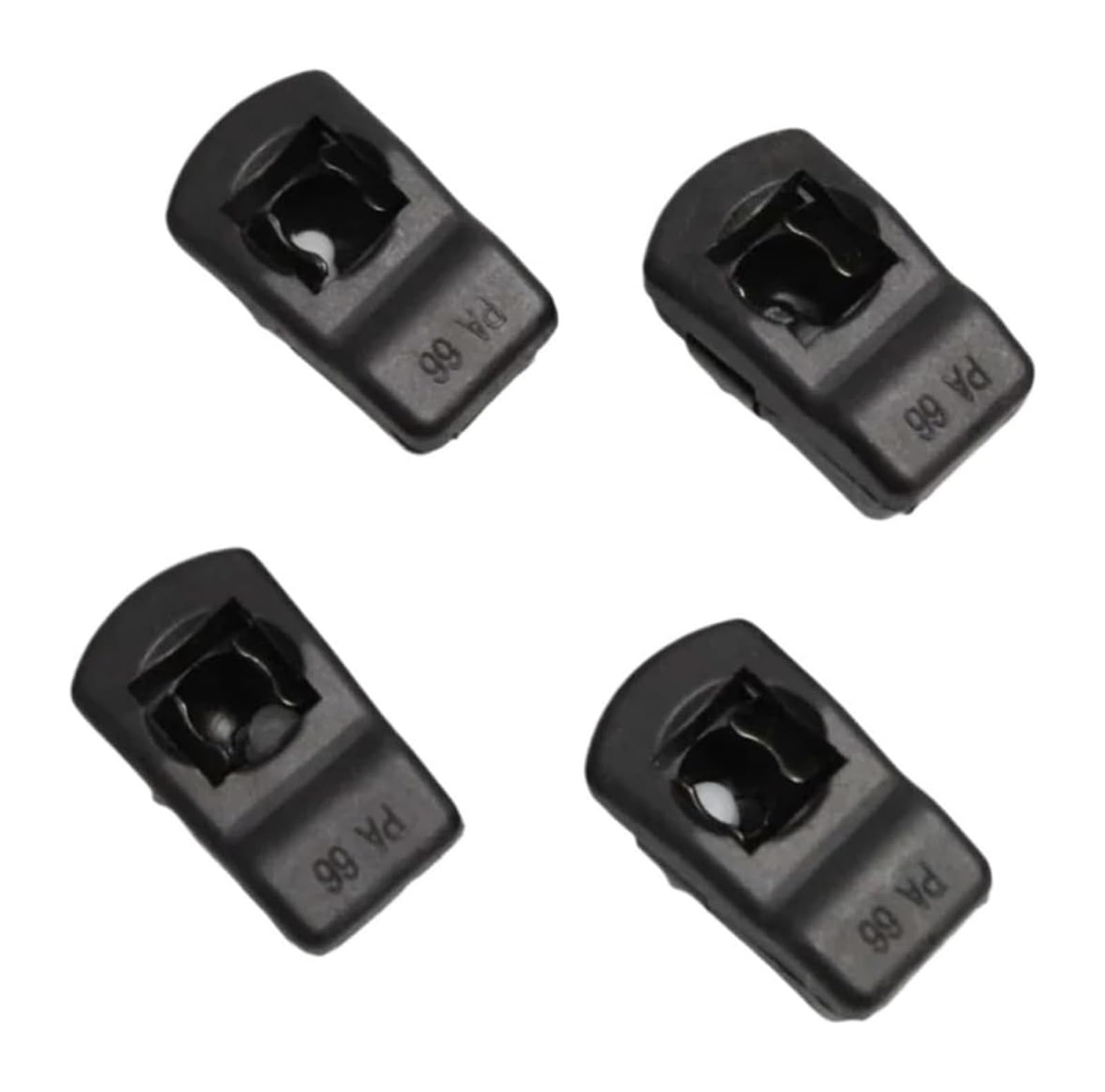 Hydraulische Federstange 4 Stück M6/M8 Innengewinde 10 Mm Gasfeder-Hubstütze Kugelgelenk Lager Endstück Anschlüsse(4PCS M6 0.24in) von KBKEUBUAD