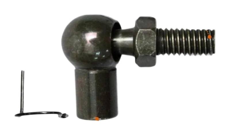 Hydraulische Federstange 4 Stück M6/M8 Innengewinde 10 Mm Gasfederstreben-Hubunterstützung Kugelgelenklager(A) von KBKEUBUAD