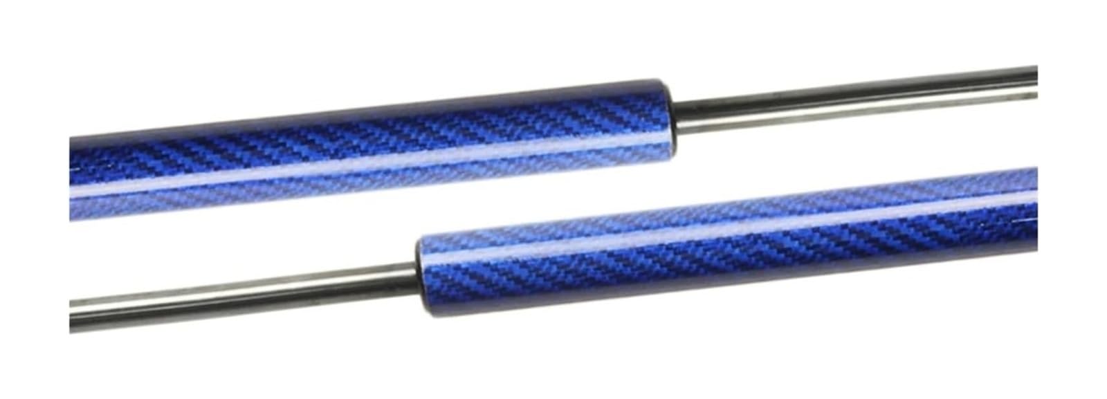 Hydraulische Federstange Für 80 B4 (8C) 1991-1996 Ohne Spoiler Stamm Boot Lift Unterstützung Kolben Spings Stoßdämpfer(Blue carbon fiber) von KBKEUBUAD