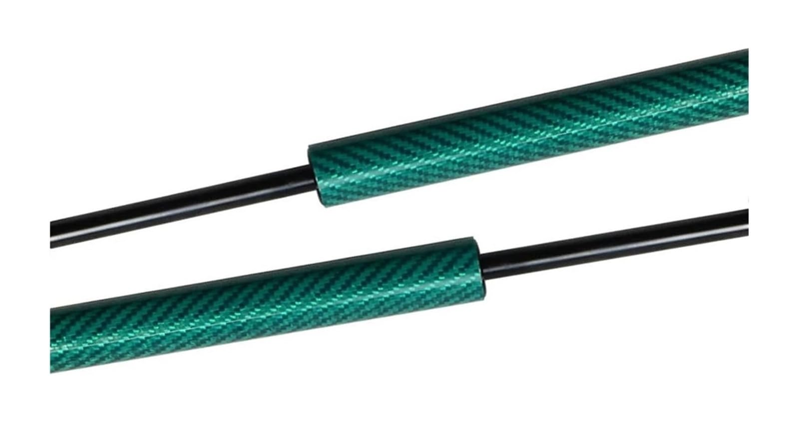 Hydraulische Federstange Für 80 B4 (8C) 1991-1996 Ohne Spoiler Stamm Boot Lift Unterstützung Kolben Spings Stoßdämpfer(Green carbon fiber) von KBKEUBUAD