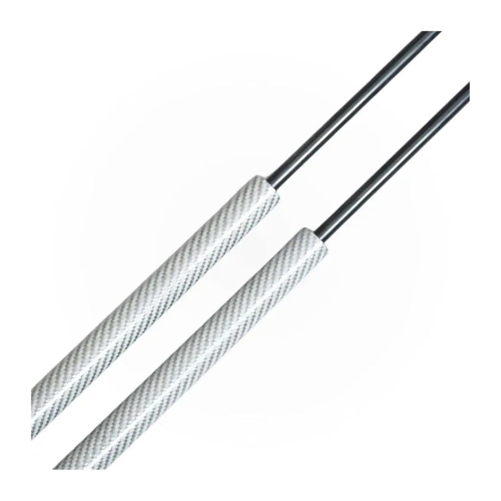 Hydraulische Federstange Für B&enz Für B-Klasse W245 Schrägheck 2005-2011 Hubstützen Gasfedern Stoßdämpfer Streben 2 Stück 547mm(Silver Carbon Fiber) von KBKEUBUAD