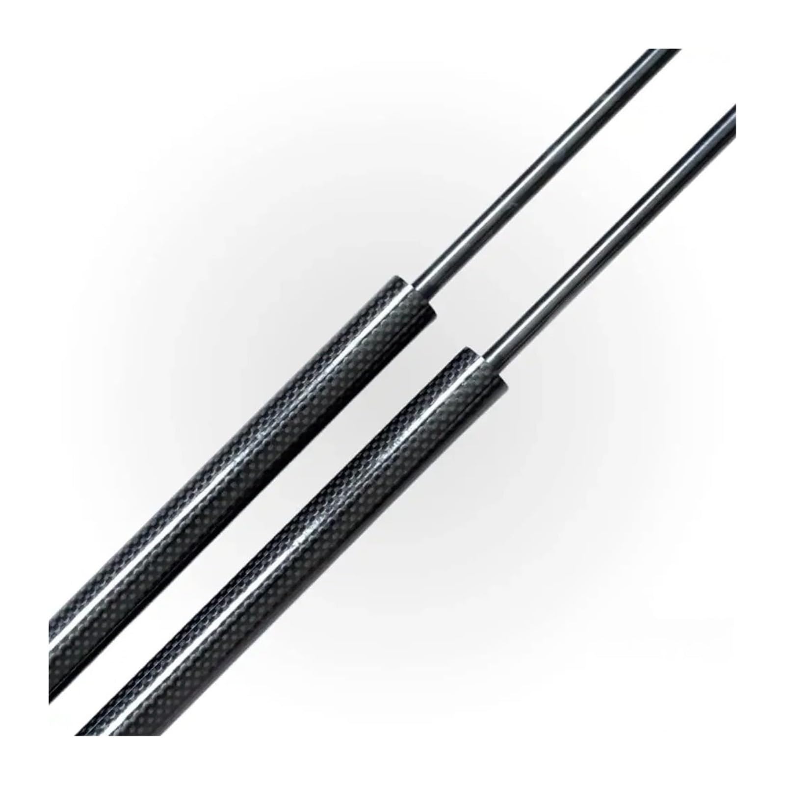 Hydraulische Federstange Für Smart Für Fortwo 451 Coupé 2007-2014 Heckklappe Kofferraum Gasfeder Stoßdämpfer Hubstütze A4519880004(Black Carbon Fiber) von KBKEUBUAD