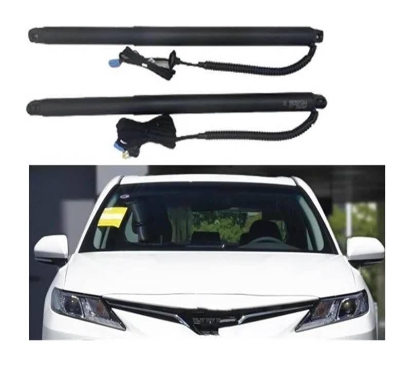 Hydraulische Federstange Für T&oyota Für Camry 2018-2022 Auto Elektrische Heckklappe Lift Trunk Drive Kick Sensor Hinten Tür Power Kit(No Kick Senor) von KBKEUBUAD